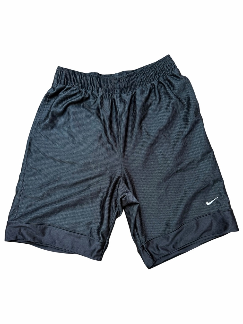 Vintage Nike Y2K Men’s Medium Black Athletic Basketball Training Shorts